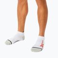 Kojinės ASICS Light Single Tab brilliant white/red snapper 3