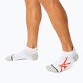Kojinės ASICS Light Single Tab brilliant white/red snapper 4