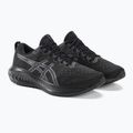 ASICS Gel-Excite 10 vyriški bėgimo bateliai juoda/kairė pilka 5