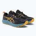 ASICS vyriški bėgimo bateliai FUJILITE 4 black/honey 5
