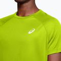 Vyriški bėgimo marškinėliai ASICS Sport Run Top lime zest 3