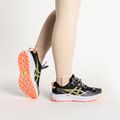 Moteriški bėgimo batai ASICS FUJILITE 4 black/cacti 2