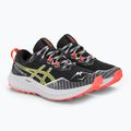 Moteriški bėgimo batai ASICS FUJILITE 4 black/cacti 5