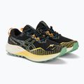 Vyriški bėgimo batai ASICS FUJILITE 4 black/magnetic blue 4