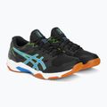 Vyriški tinklinio bateliai ASICS Gel-Rocket 11 black/waterscape 4