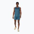 Vyriškas bėgimo tank topas ASICS Fujitrail Singlet magnetic blue 2