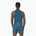 Vyriškas bėgimo tank topas ASICS Fujitrail Singlet magnetic blue 3