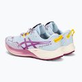 Moteriški bėgimo batai ASICS FUJILITE 4 light blue/blackberry 4