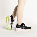 Moteriški bėgimo bateliai ASICS Gel-Nimbus 26 black/neon lime 2