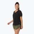 Moteriški bėgimo marškinėliai ASICS Road V-Neck performance black 4