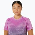 Moteriški bėgimo marškinėliai ASICS Seamless bold magenta/blue expanse 4