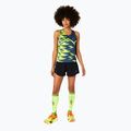 Moteriškas bėgimo tank topas ASICS Light Graphic Tank french blue/safety yellow 2