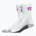 Bėgimo kojinės ASICS Performance Run Crew brilliant white/bold magenta 2