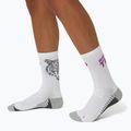 Bėgimo kojinės ASICS Performance Run Crew brilliant white/bold magenta 6