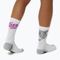 Bėgimo kojinės ASICS Performance Run Crew brilliant white/bold magenta 7