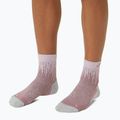 Bėgimo kojinės ASICS Performance Run Quarter dusty mauve 3
