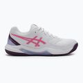 Moteriški padelio batai ASICS Gel-Dedicate 8 white/dragon fruit 2