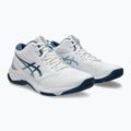Vyriški batai ASICS Netburner Ballistic FF MT 3 white/vintage indigo 8