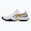 Moteriški batai ASICS Netburner Ballistic FF 3 white/pure gold 9