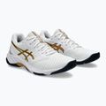 Moteriški batai ASICS Netburner Ballistic FF 3 white/pure gold 10