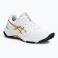 Moteriški batai ASICS Netburner Ballistic FF 3 white/pure gold