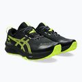 Vyriški bėgimo bateliai ASICS Gel-Trabuco 12 GTX black/safety yellow 10