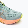 Vyriški bėgimo batai ASICS Gel-Kayano 31 Paris light celadon/safety yellow 8