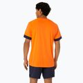 Vyriški teniso marškinėliai ASICS Court SS Top shocking orange/midnight 3