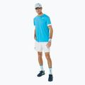 Vyriški teniso marškinėliai ASICS Court SS Top digital aqua/brilliant white 2