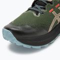 Vyriški bėgimo bateliai ASICS Gel-Trabuco 12 smog green/feather grey 7