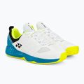 Vyriški teniso bateliai YONEX Lumio 4 white/ocean blue 4