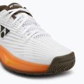 Vyriški teniso batai YONEX Eclipson 5 white/brown 7