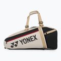 Teniso krepšys YONEX 72626 Gearlogic Racket Bag 6 pcs beige 3