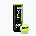 Dunlop Stage 1 vaikų teniso kamuoliukai 3 vnt. žali 601338