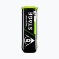 Dunlop Stage 1 vaikų teniso kamuoliukai 3 vnt. žali 601338 2