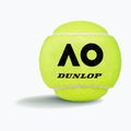 Teniso kamuoliukai Dunlop Australian Open 4B 4 vnt. green 2