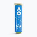 Teniso kamuoliukai Dunlop Australian Open 4B 4 vnt. green 3