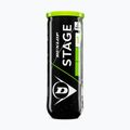 Teniso kamuoliukai Dunlop Stage 1 3 pack green 2