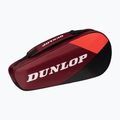 Teniso krepšys Dunlop CX-Club 3 RKT red/black/red