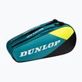 Teniso krepšys Dunlop SX-Club 6 RKT teal/black/yellow 2