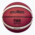 Krepšinio kamuolys Molten B6G4550 FIBA brown dydis 6