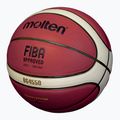 Krepšinio kamuolys Molten B6G4550 FIBA brown dydis 6 2