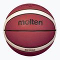 Krepšinio kamuolys Molten B7G3850 FIBA brown dydis 7 2