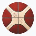 Krepšinio kamuolys Molten B7G5000-S4F FIBA brown dydis 7 2