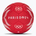 Rankinio kamuolys Molten H3A5000-S4F IHF OFFICIAL BALL PARIS 2024 red dydis 3 2