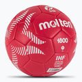 Rankinio kamuolys Molten H1A1800-PL red dydis 1 2
