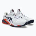 ASICS Court FF 3 Clay white/greyish purple vyriški teniso bateliai 3