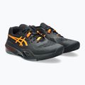 Vyriški teniso batai ASICS Gel-Resolution X Clay black/ shocking orange 10