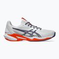 Vyriški teniso batai ASICS Solution Speed FF 3 Clay white/ greyish purple 8