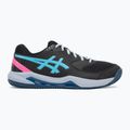 Vyriški padelio batai ASICS Gel-Dedicate 8 black/energy aqua 2